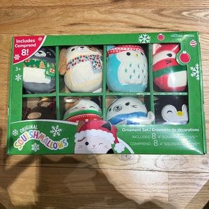 Christmas Squishmallow NIB ornaments🌲❤️🎉